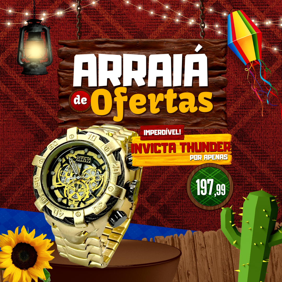 ARRAIÁ DE OFERTAS INVICTA !