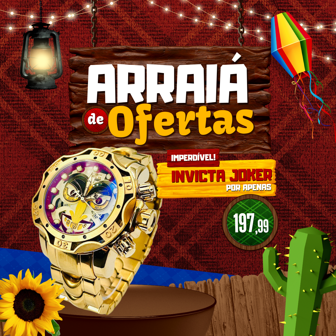 ARRAIÁ DE OFERTAS INVICTA !