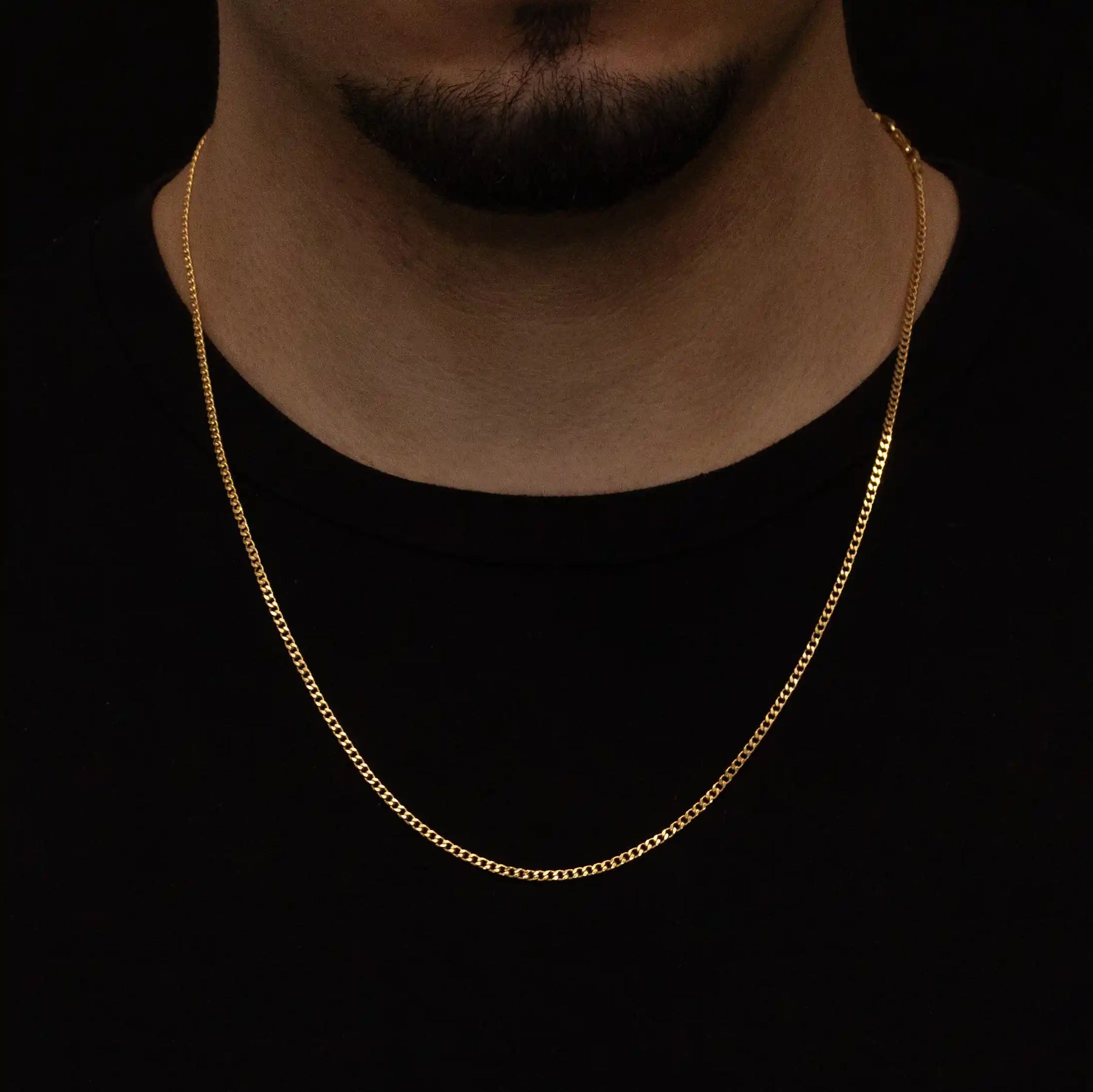 Corrente Grumet 2,5mm Banhado a Ouro 18k