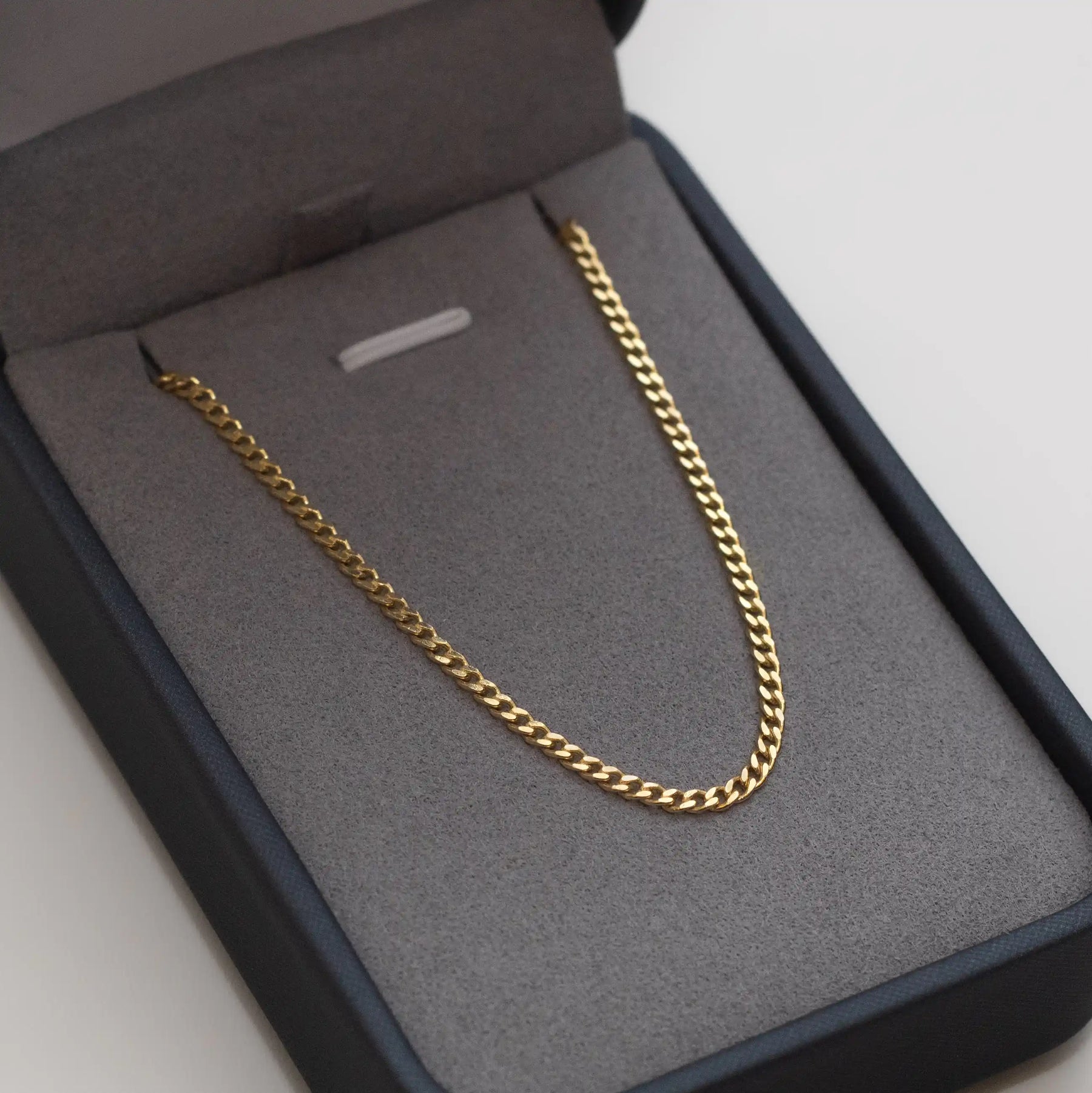 Corrente Grumet 2,5mm Banhado a Ouro 18k