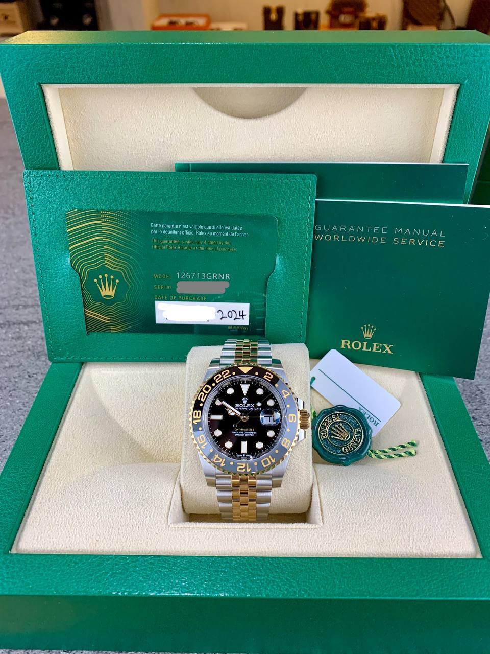 Rolex GMT-Master II 126713GRNR Guinness