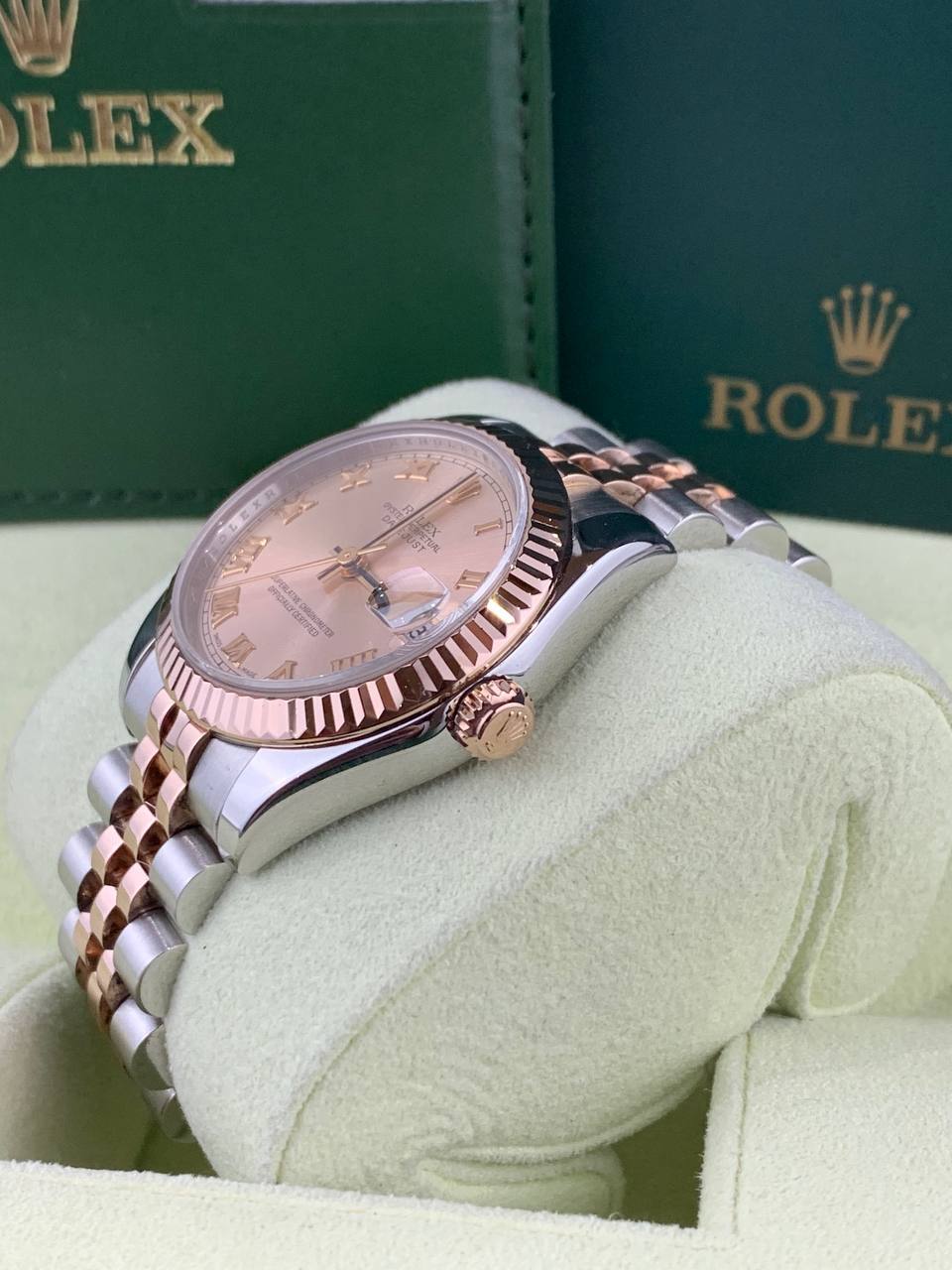 Rolex Datejust 178271 RoseGold Pink Roman