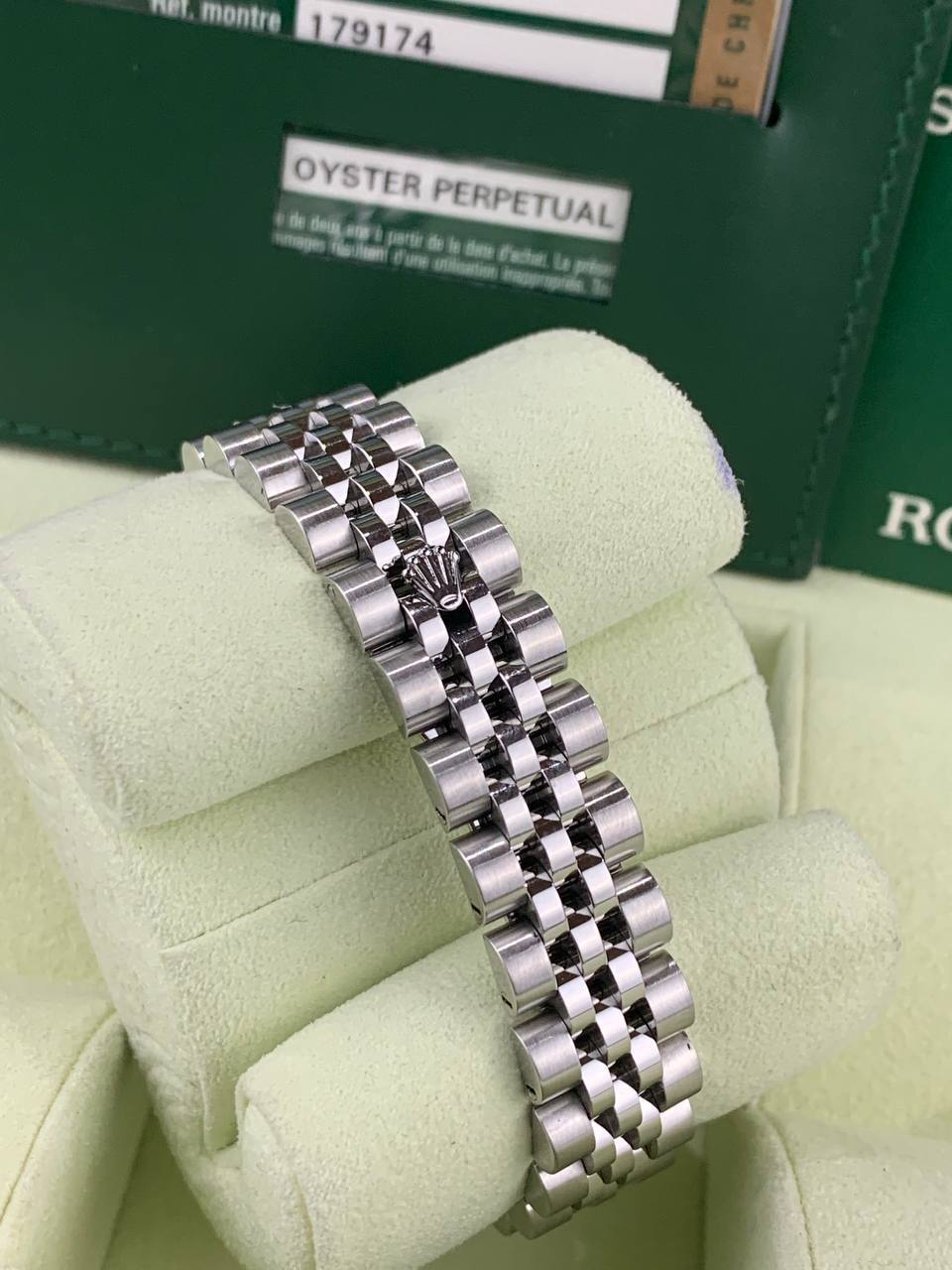 Rolex Ladies DateJust 179174 Black Computer Diamond