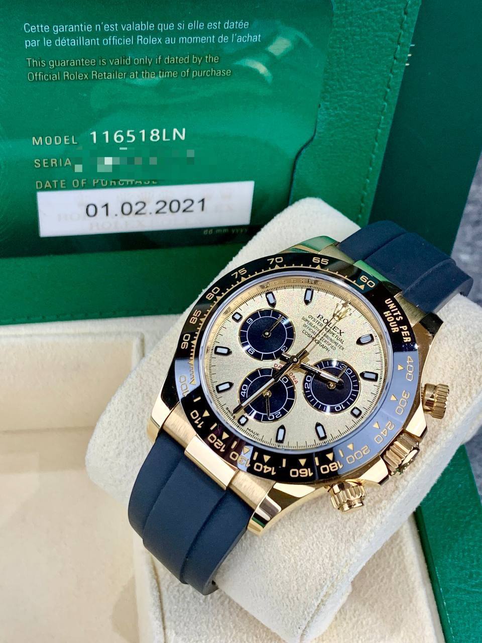 Rolex Daytona 116518 YML Oysterflex