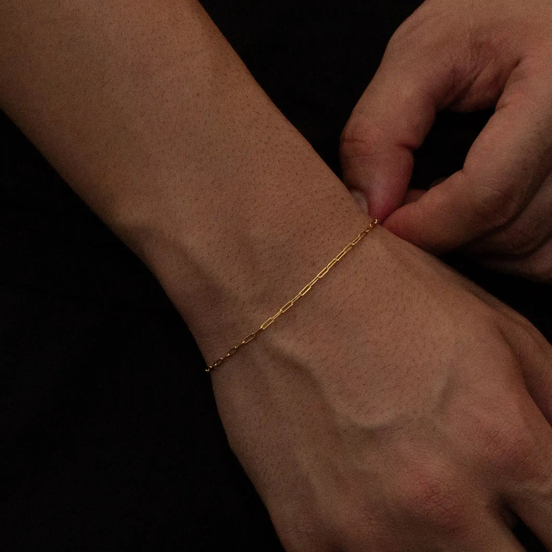 Pulseira cartier long 2mm banhado a ouro 18k