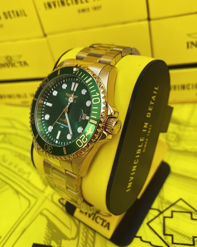 Invicta Pro Driver GreenGold 18951