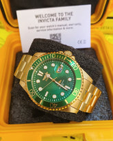 Invicta Pro Driver GreenGold 18951