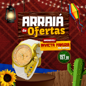ARRAIÁ DE OFERTAS INVICTA !