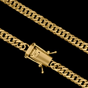 Corrente Grumet Duplo 5,5mm Banhado a Ouro 18k