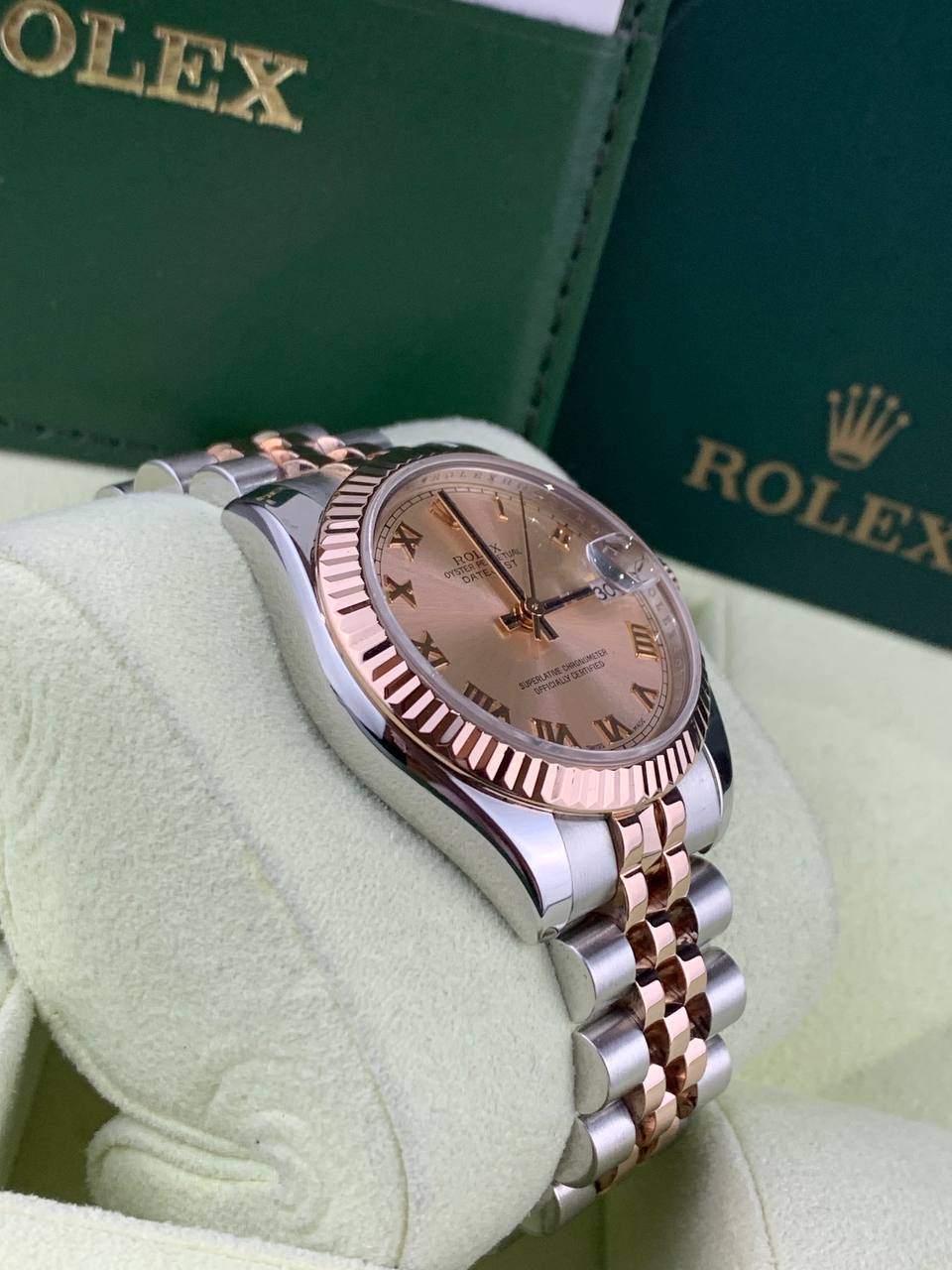 Rolex Datejust 178271 RoseGold Pink Roman
