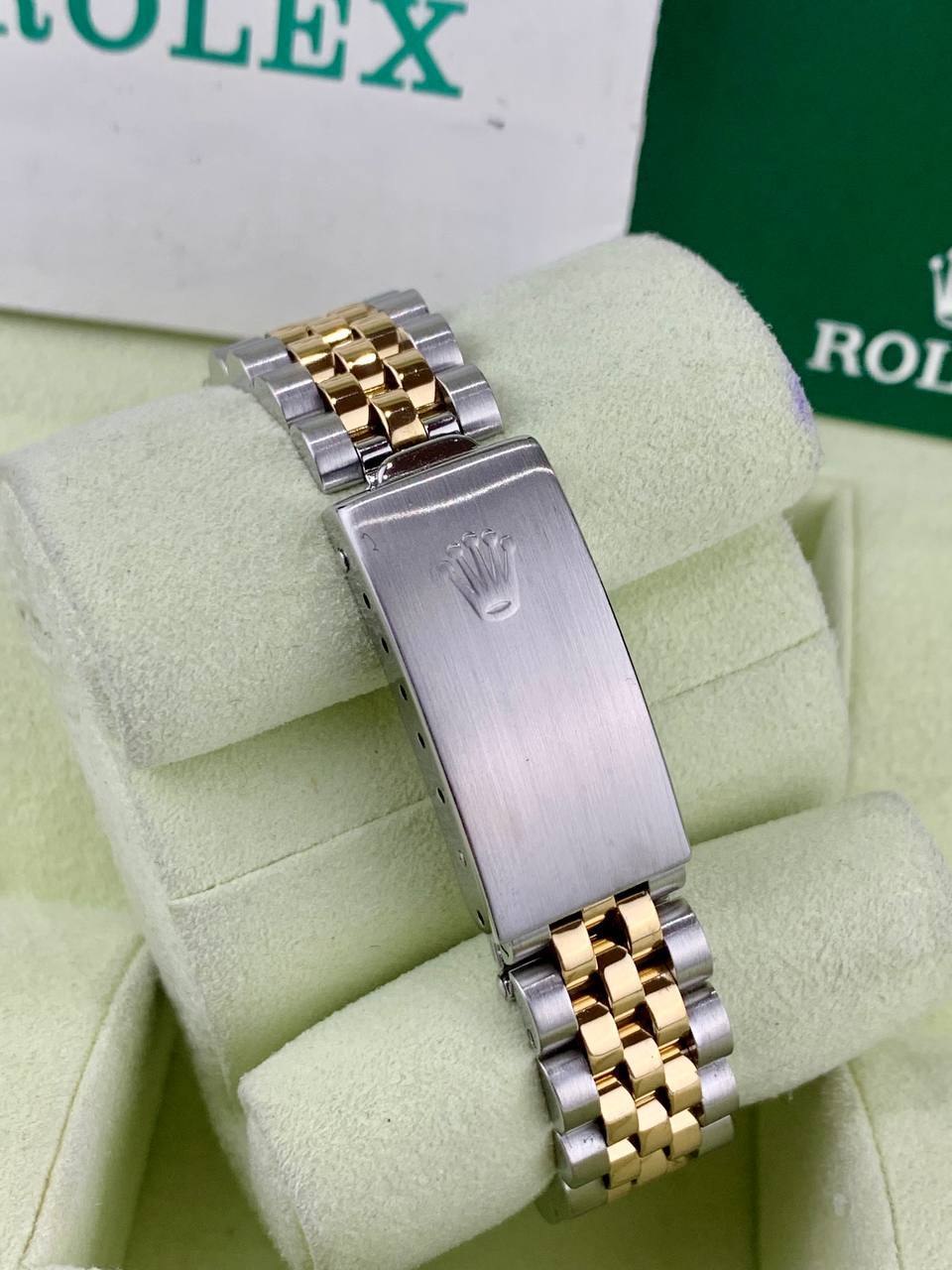 Rolex DateJust 78273 Two tone Blue Diamond