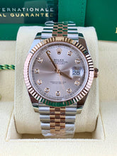 Rolex Datejust II 126331 Rose Gold Sundust Diamond