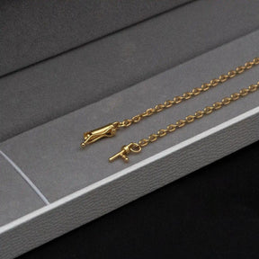 Pulseira masculina cartier cadeado 2,5mm banhado a ouro 18k