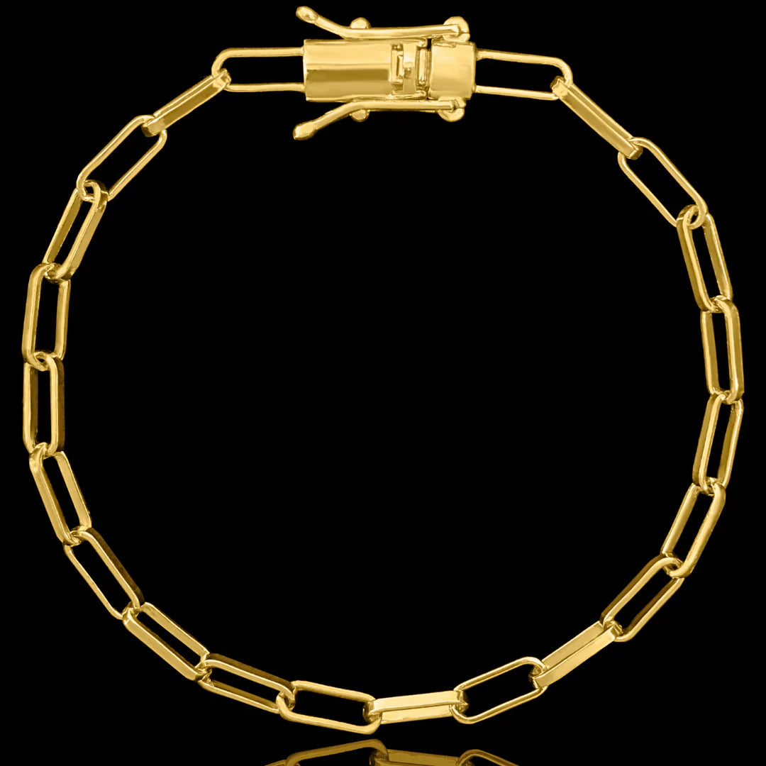 Pulseira Cartier 3,5mm Banhado a Ouro 18k
