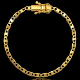 Pulseira Piastrine 4mm Banhado a Ouro 18k